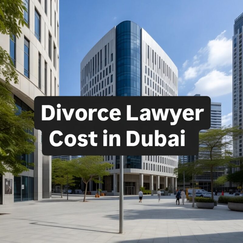 How Much Does a Divorce Lawyer Cost in Dubai